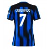 Inter Milan Juan Cuadrado #7 Hemmatröja Dam 2023-24 Korta ärmar